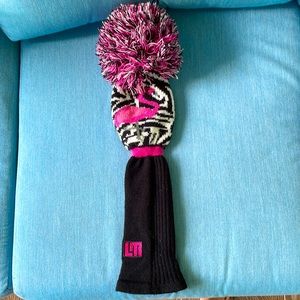 GOLF   LOUDMOUTH SAVAGE FLAMINGOS FAIRWAY HEADCOVER. Never used